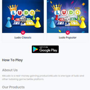 Ludo Tournaments Php Source Code with Admin Panel