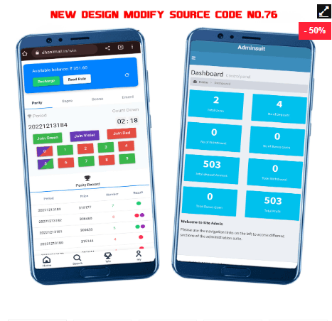Smart Colour PRidiction With Smart Admin Panel PHP
