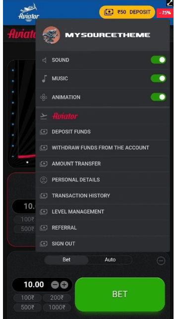 Aviator JS Source code Fast and Smoothly and Original - Image 2