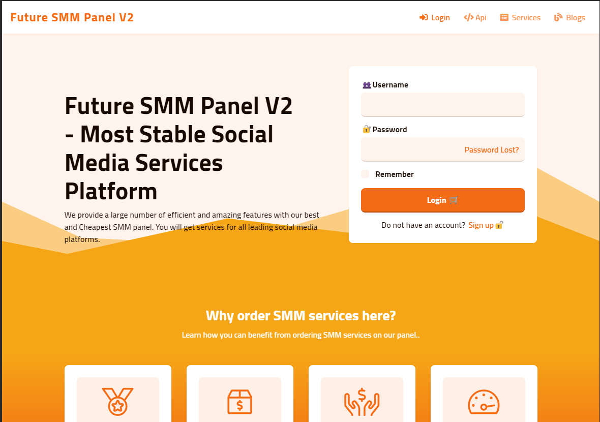 Future SMM Panel Script With Payment Gateways