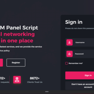 Premium SMM Panel Script Flow Panel V3 –
