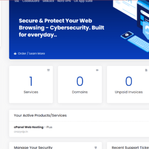 Lagom Theme for WHMCS
