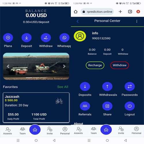 JCB Investment Website Source Code