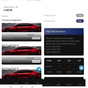 Car investment source code