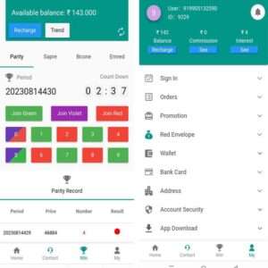 Trova Color Prediction Game Source Code